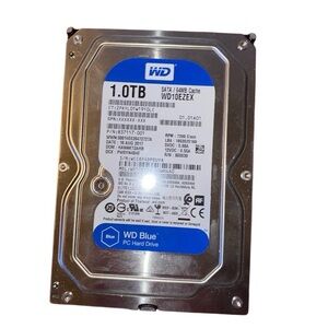 Western digital 1TB sata/ 64 mb cache WD10EZEK hard drive tested